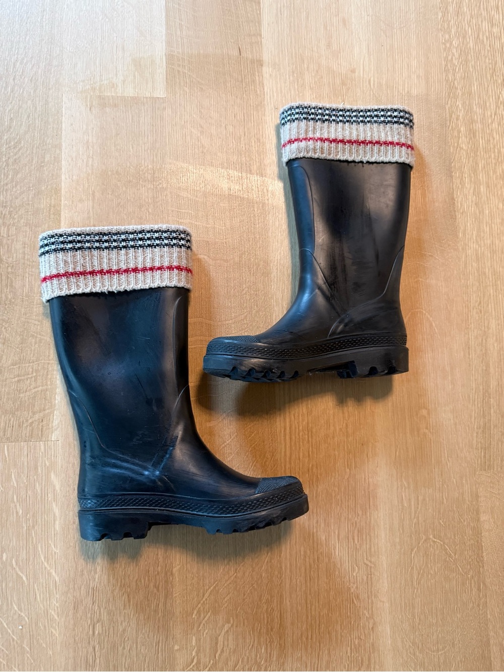 BURBERRY Rain Boots - size 37